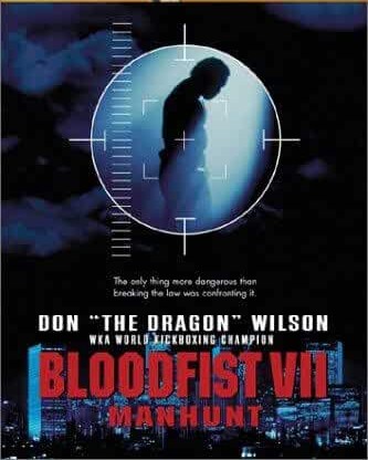 The movie poster for Bloodfist 7.