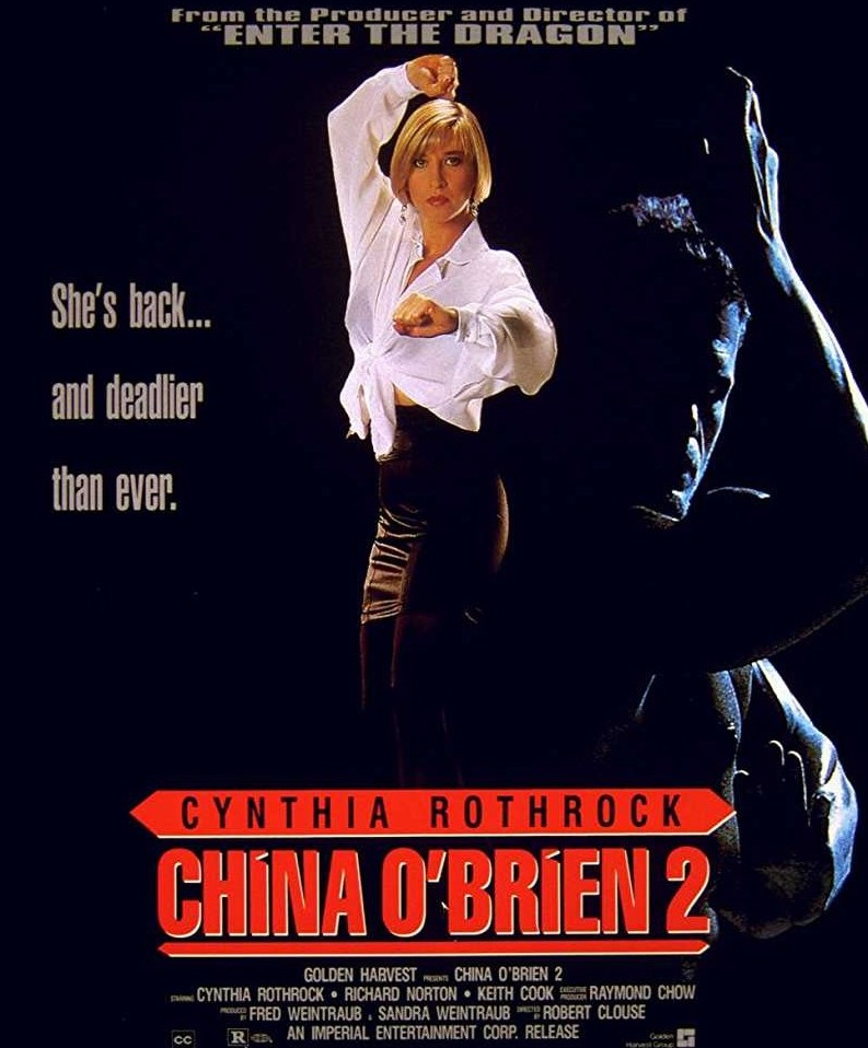 The movie poster for China O Brien II.