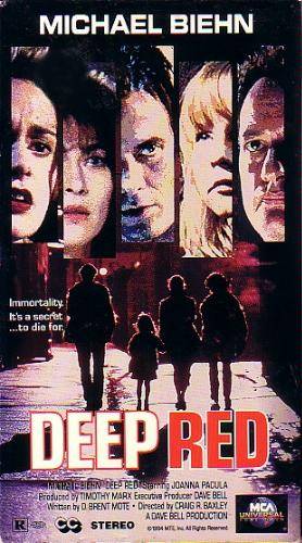 The movie poster for Deep Red.