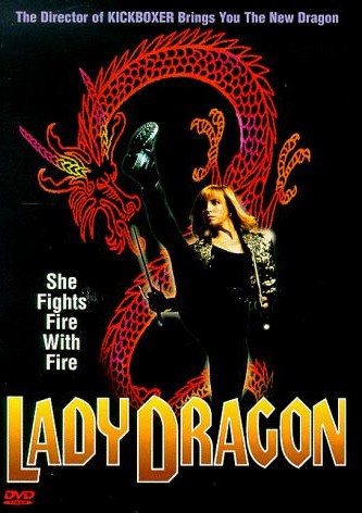 The movie poster for Lady Dragon.