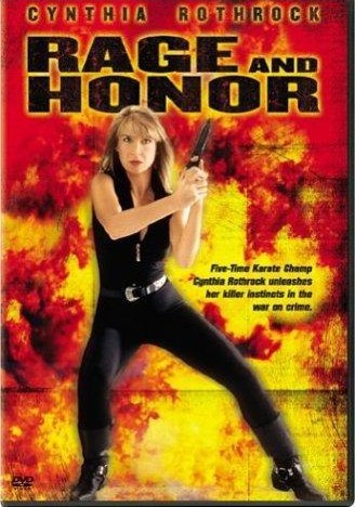 The movie poster for Rage and Honor.