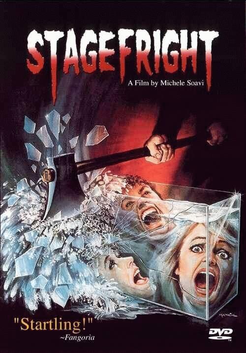 The movie poster for Stagefright.