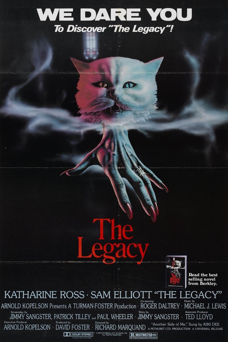 The movie poster for The Legacy.