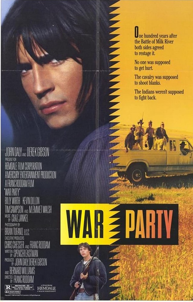 The movie poster for War Party.